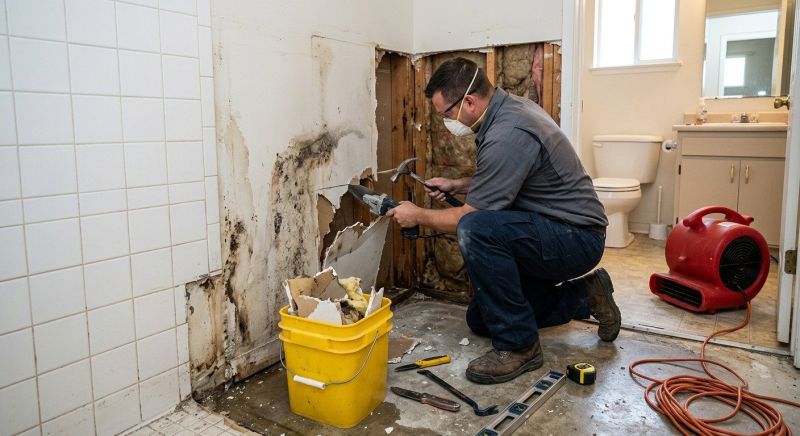Bathroom Floor Replacement in Alpharetta, GA