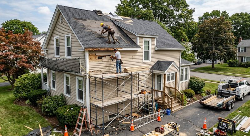 Exterior Renovation in Conroe, TX