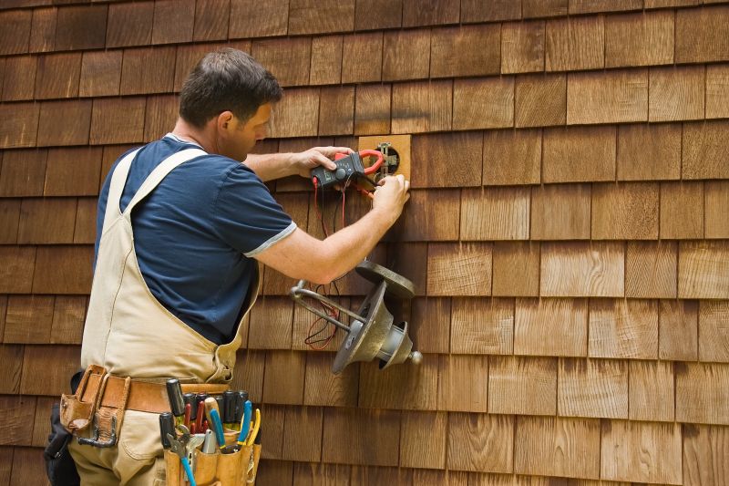 Handyman Installing Fixtures
