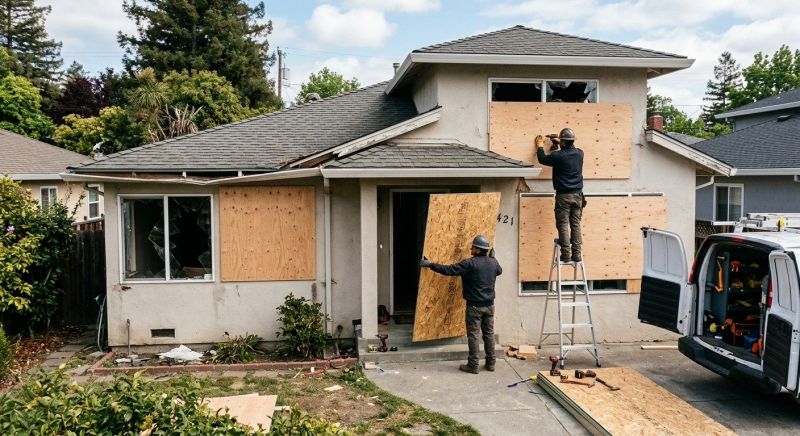 Window Boarding Service in Conroe, TX